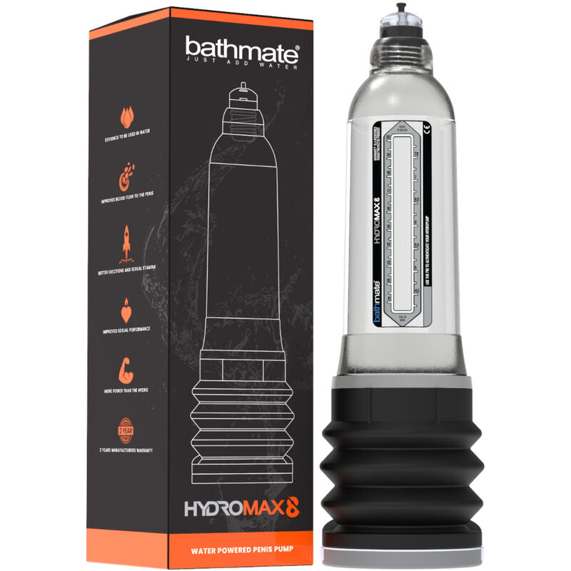 Bathmate Hydromax 8 — Pompe pénienne hydrothérapie