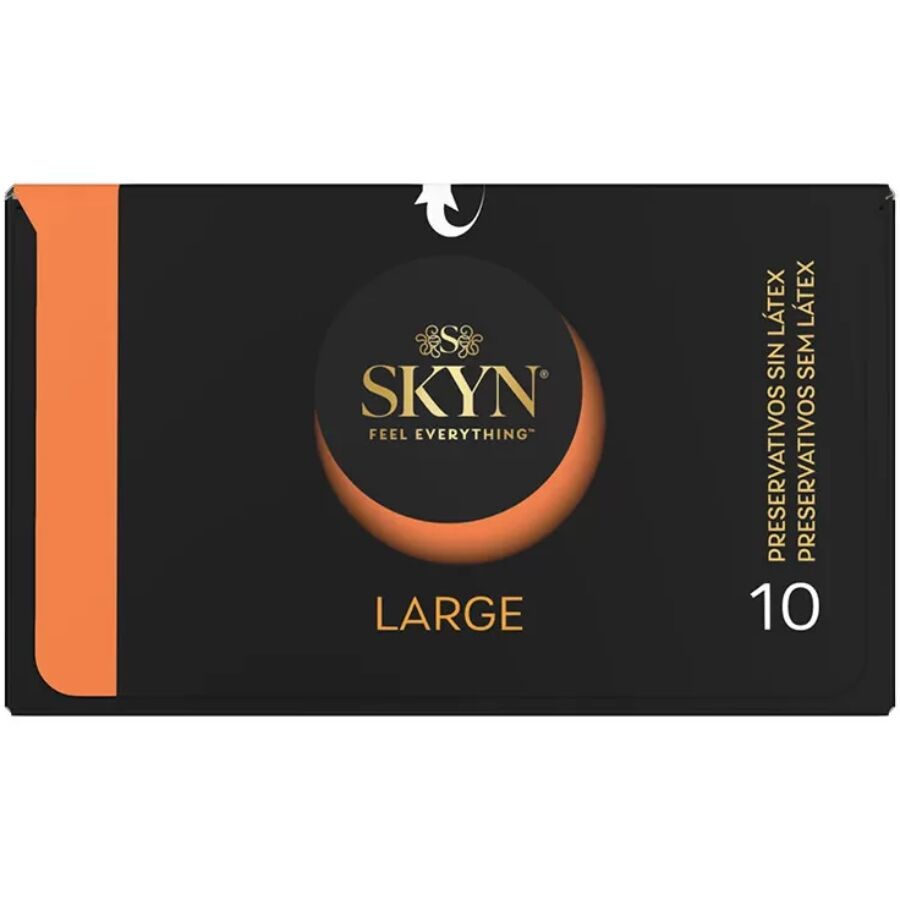 SKYN - GRANDS PRÉSERVATIFS À AJUSTEMENT SUPPLÉMENTAIRE 10 UNITÉS