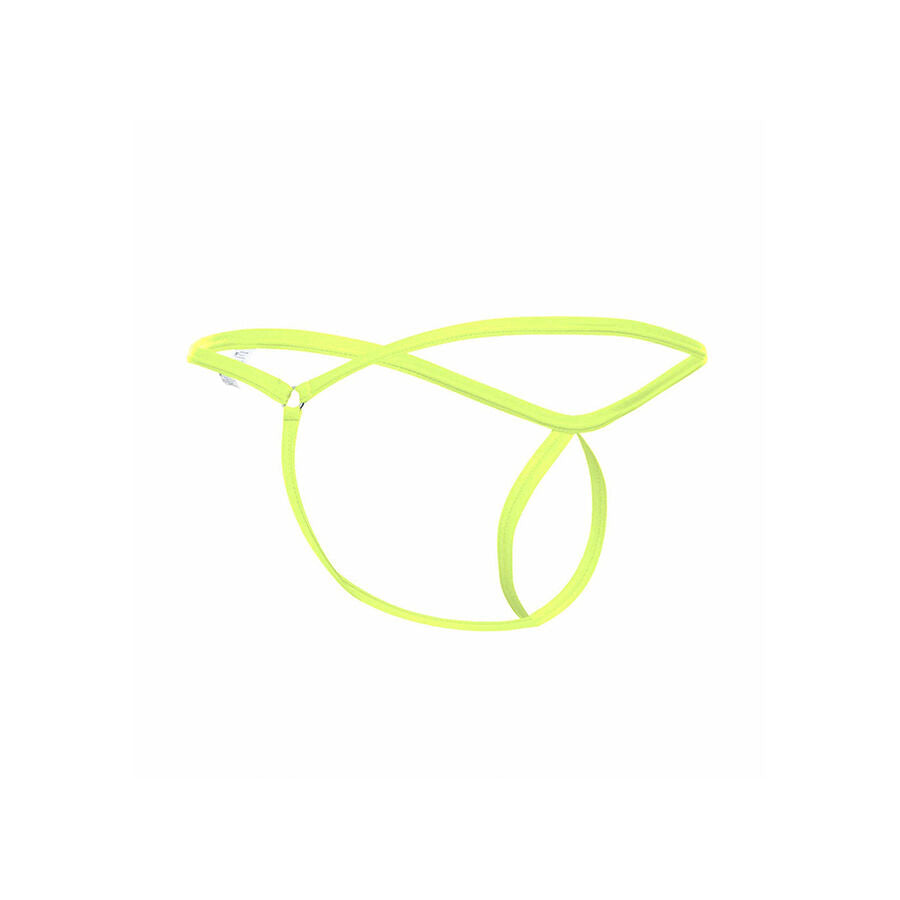 MOB - STRING VERT EN FORME DE LARME TAILLE S/M