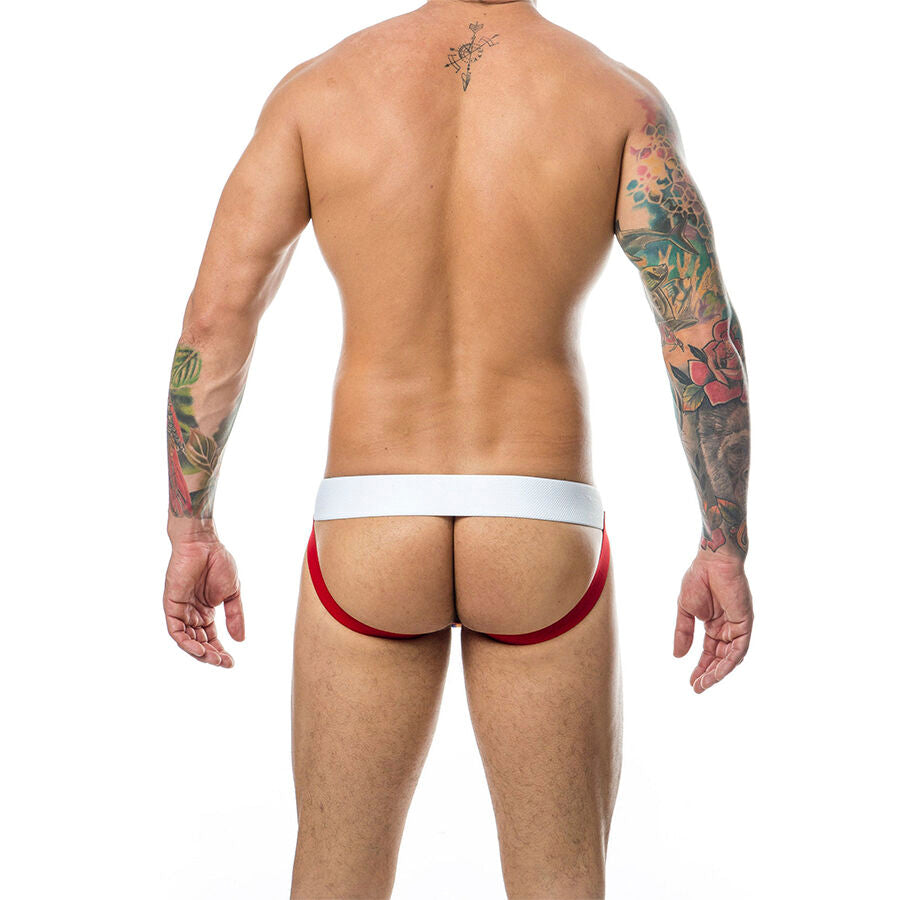 MOB - JOCK CLASSIQUE À RAYURES ARC-EN-CIEL TAILLE M