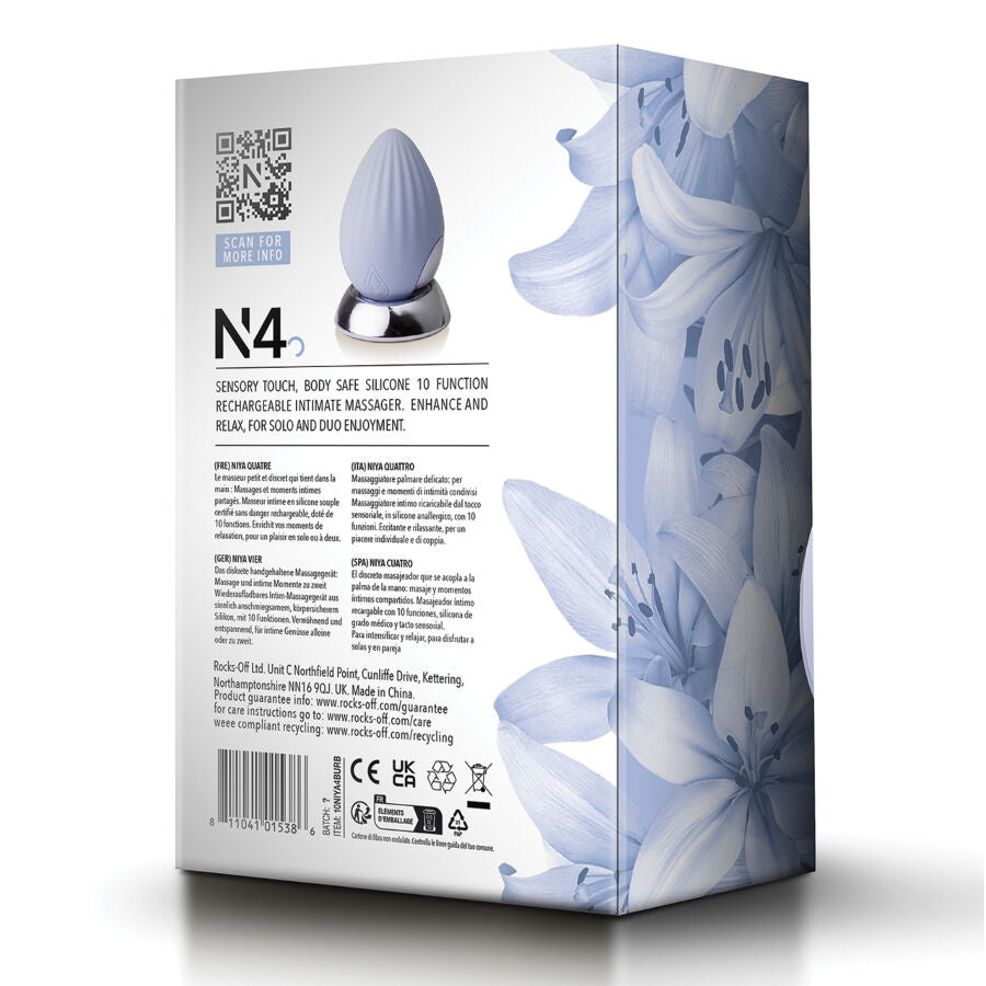 NIYA - MASSEUR INTIME À STIMULATION EXTERNE N4