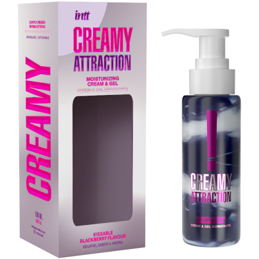 INTT RELEASES - CRÈME ET GEL À LA SAVEUR DE MÛRE KISSABLE 100 ML