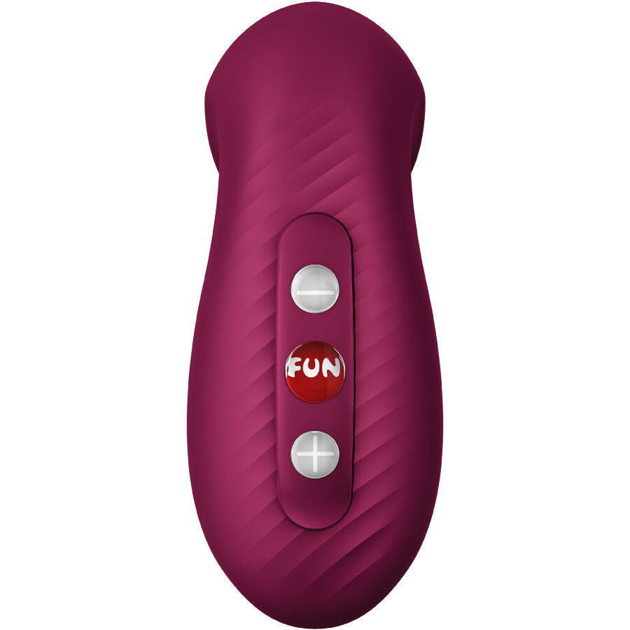 FUN FACTORY - VIBRATEUR À IMPULSIONS D'AIR DESIRE ROUGE VIN