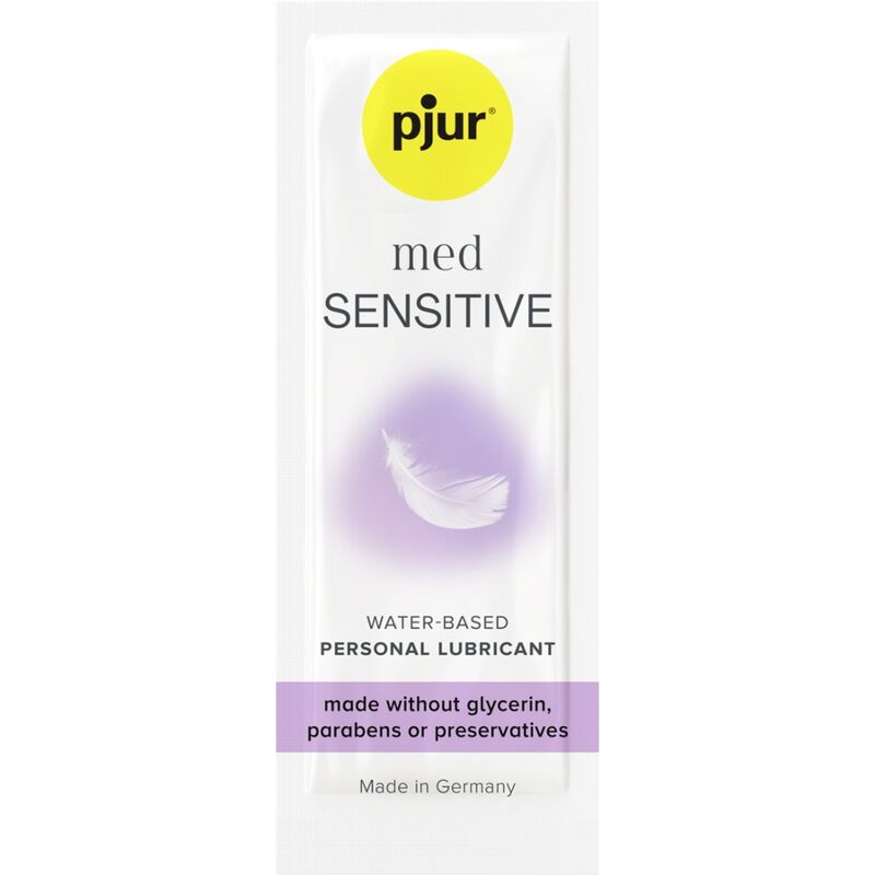 PJUR - MED LUBRIFIANT BASE EAU SENSITIVE GLIDE 2 ML