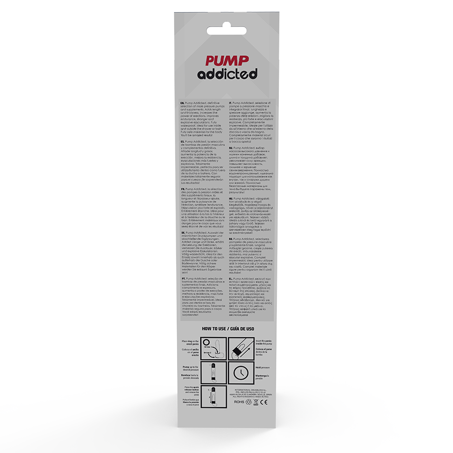 PUMP ADDICTED - POMPE ÉRECTION AUTOMATIQUE RX11