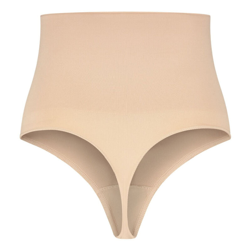 BYE-BRA - FAONNEUR SANS POINTS STYLE STRING BEIGE TAILLE L