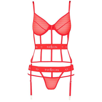 PASSION - CORSET KYOUKA ROUGE L/XL