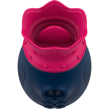 INTENSE - STIMULATEUR DE CLITORIS 10 MODES D'ASPIRATION ET DE LÉCHAGE - BLEU