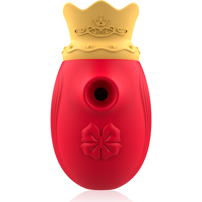 INTENSE - STIMULATEUR CLITORIS 10 MODES D'ASPIRATION ET DE LÉCHAGE - ROUGE