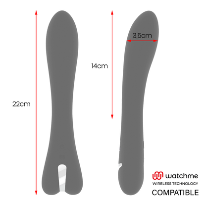 BRILLY GLAM - RYAN VIBROMASSEUR + TÉLÉCOMMANDE WATCHME