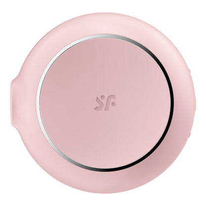 SATISFYER - STIMULATEUR ET VIBRATEUR DOUBLE AIR PULSE PRO TO GO 3 ROSE