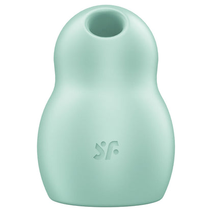 SATISFYER - STIMULATEUR ET VIBRATEUR DOUBLE AIR PULSE PRO TO GO 1 VERT