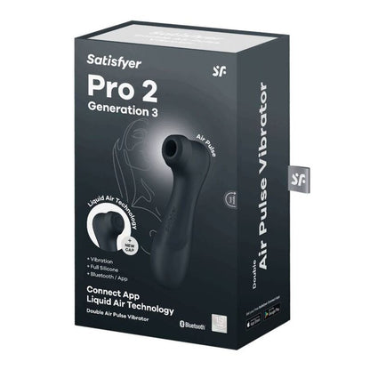 SATISFYER - PRO 2 GENERACIÓN 3 NOIR BLUETOOTH ET APPLICATION