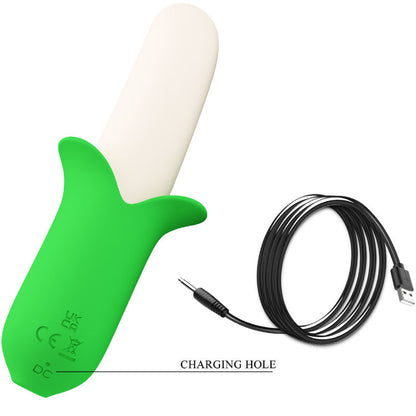 PRETTY LOVE - BANANA KNIGHT SUPER PUISSANCE 7 VIBRATIONS EN SILICONE