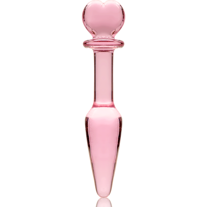 NEBULA SERIES BY IBIZA - PLUG ANAL MODÈLE 7 VERRE BOROSILICATE ROSE 13.5 CM -O- 3 CM