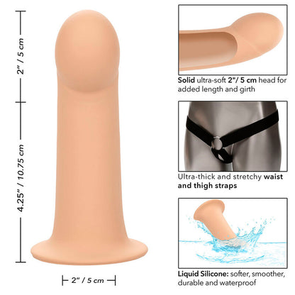CALEXOTICS - EXTENSION PERFORMANCE MAXX AVEC HARNAIS PEAU CLAIRE