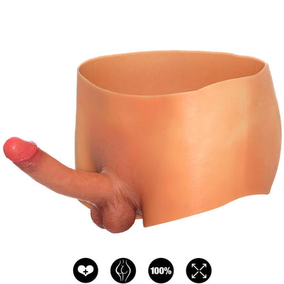 DÉSIR CACHÉ - ALTER EGO BOXERSHOT AVEC PÉNIS DE 18 CM TAILLE L