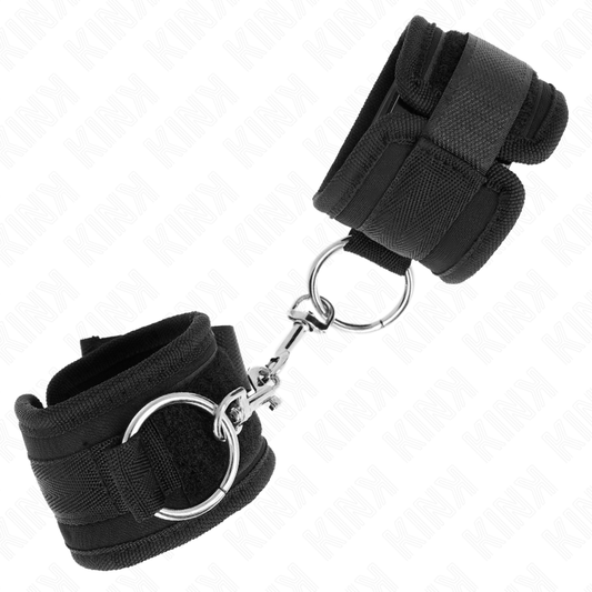 KINK - APPUI-POIGNETS NOIR AJUSTABLE 18-35 CM X 6 CM