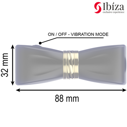 IBIZA - STIMULATEUR DE CLITO 3 TÊTES BOW