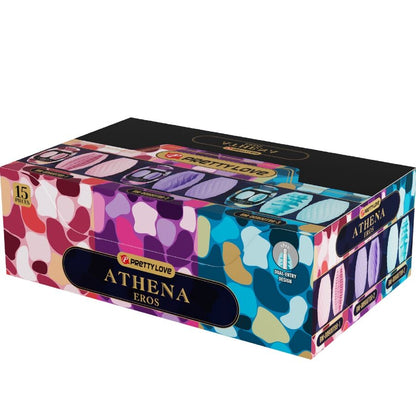 PRETTY LOVE - ATHENA EROS PACK 15 MASTURBATEURS MASCULINS DIVERS