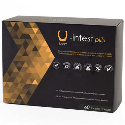 500 COSMETICS - CAPSULES U-INTEST POUR PRÉVENIR LES HÉMORROÏDES - 60 CAPSULES
