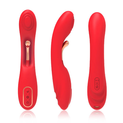 ARMONY - VIBRATEUR À LANGUE OSCILLANTE ROUGE