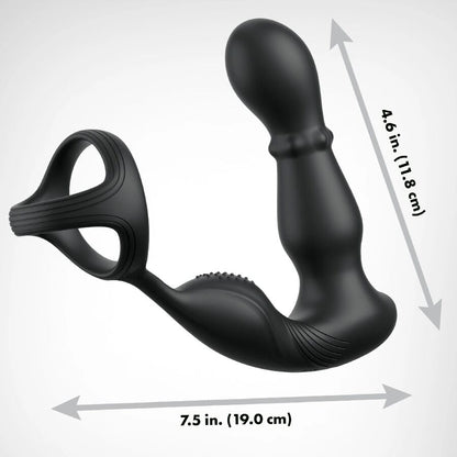 ANAL FANTASY ELITE COLLECTION - ANNEAU ANAL VIBRANT ET MASSEUR AVEC TÉLÉCOMMANDE
