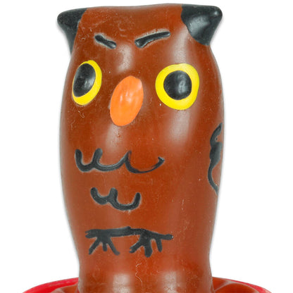 CONDOMERIE - PRÉSERVATIFS FANTAISIE PEINTS À LA MAIN HIBOU