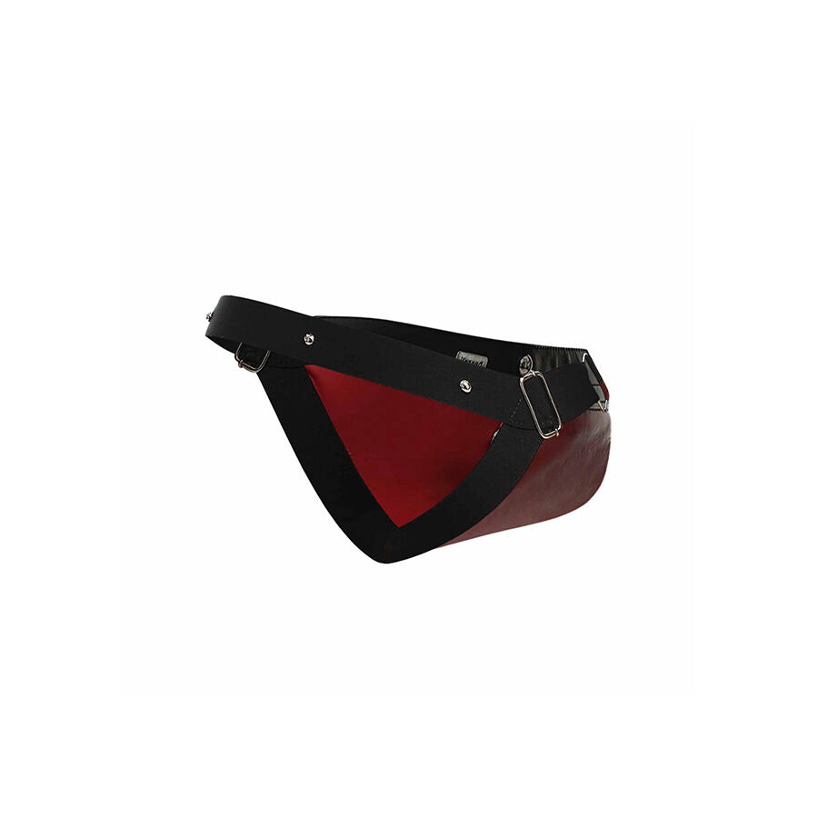 MOB - DNGEON JOCKSTRAP ANNEAU PÉNITENITAIRE ROUGE TAILLE UNIQUE