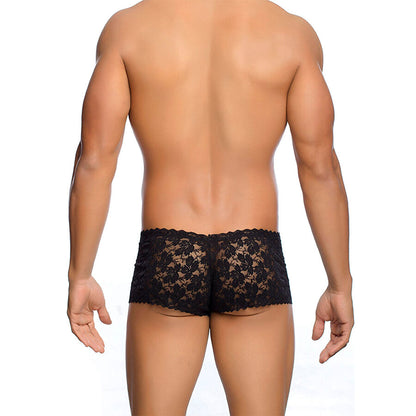 MOB - BOXER EN DENTELLE NOIRE TAILLE L/XL