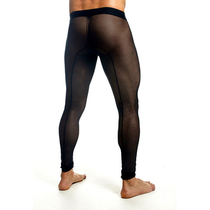 MOB - COLLANTS NOIRS TRANSPARENTS TAILLE S