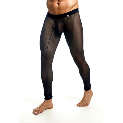 MOB - COLLANTS NOIRS TRANSPARENTS TAILLE S