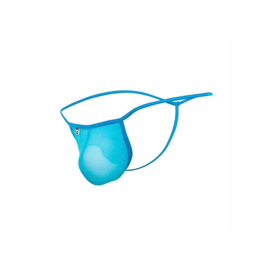 MOB - STRING TRANSPARENT EN T AQUA TAILLE L/XL