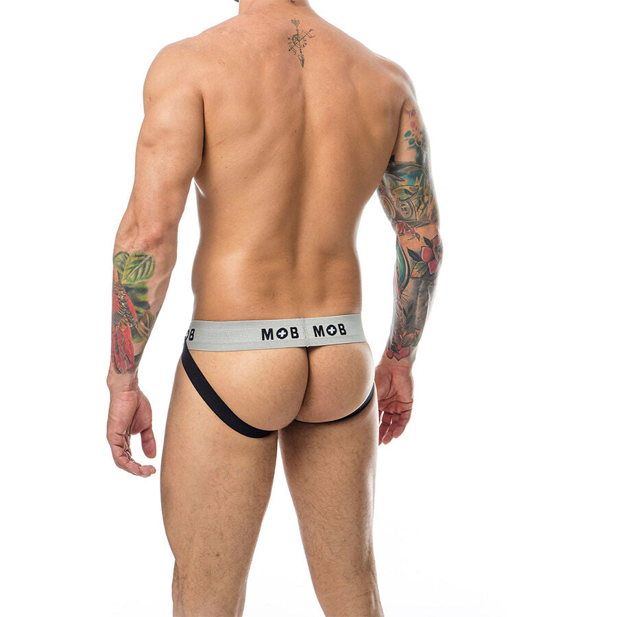 MOB - JOCK BLANC À RAYURES CLASSIQUES TAILLE XL
