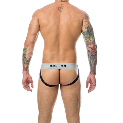 MOB - JOCK BLANC À RAYURES CLASSIQUES TAILLE XXL