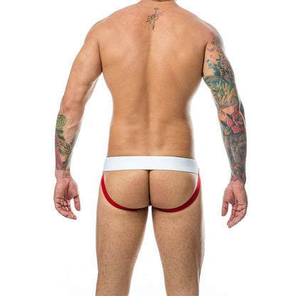 MOB - JOCK CLASSIQUE À RAYURES ARC-EN-CIEL TAILLE XL