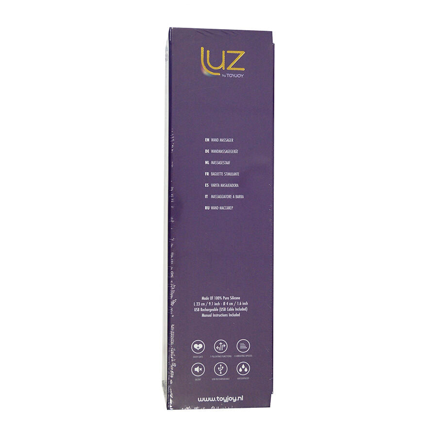 TOYJOY - BAGUETTE DE MASSAGE ZENITH LIGHT NOIRE