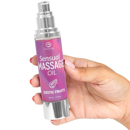 SECRETPLAY - HUILE DE MASSAGE AUX FRUITS EXOTIQUES
