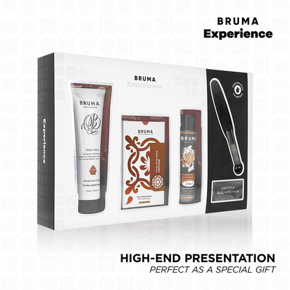 BRUMA XPERIENCE - KIT TENTATION DE TARTE AMÉRICAINE DOUCE AVEC AMPLIFICATEUR D'ORGASME