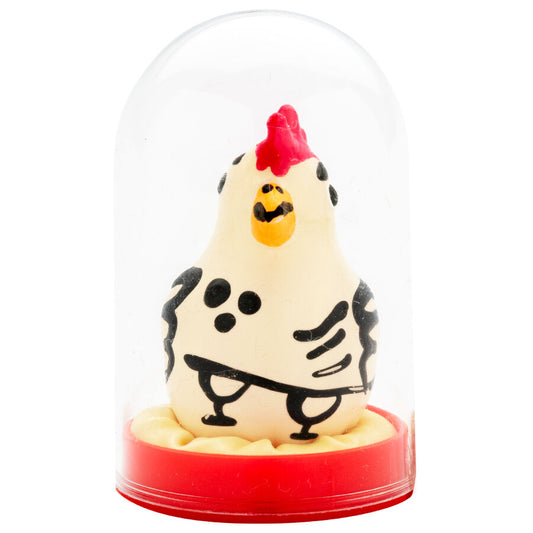 CONDOMERIE - PRÉSERVATIFS FANTAISIE PEINTS À LA MAIN COQ COCKY