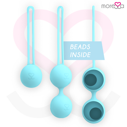 MORESSA - ENSEMBLE OSIAN SILICONE TURQUOISE PREMIUM
