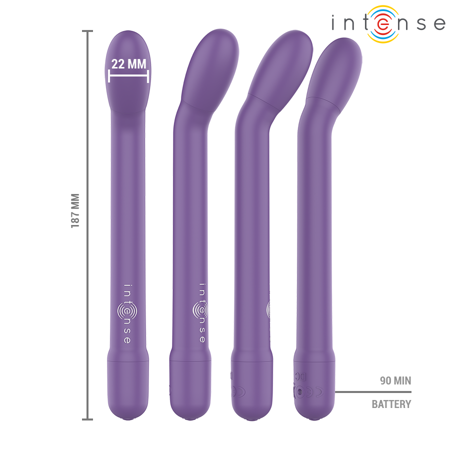 Intense stimulateur de point g rechargeable karlie violet
