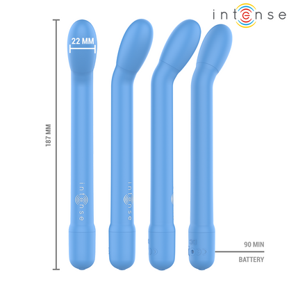 Stimulateur de point g rechargeable karlie Intense bleu