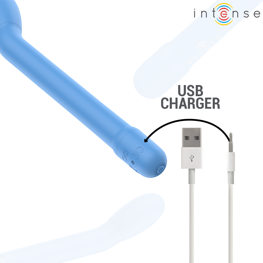 Stimulateur de point g rechargeable karlie Intense bleu