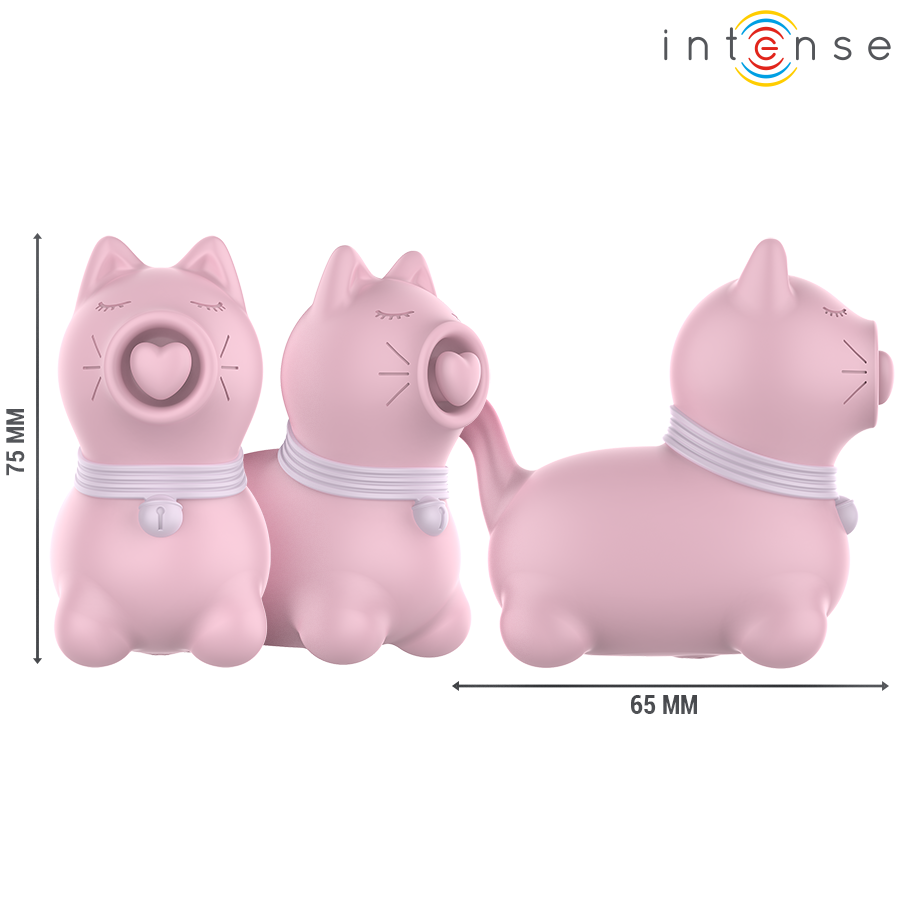 INTENSE - STIMULATEUR DE LANGUE EFFET PULSATION MARIE PINK