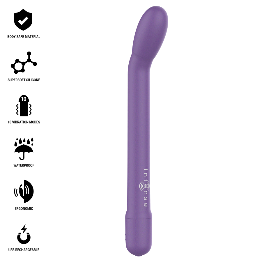 Intense stimulateur de point g rechargeable karlie violet