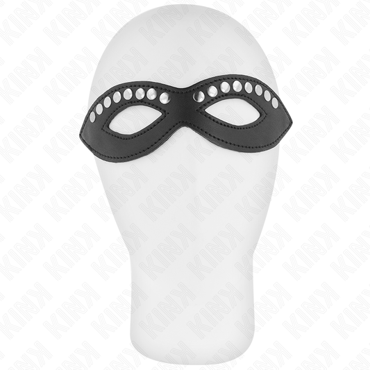 KINK - MASQUE POUR LES YEUX AVEC MINI RIVETS MODÈLE 1 20,5 x 5,5 CM