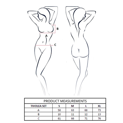 PASSION - ENSEMBLE SOUTIEN-GORGE + STRING TIVOLEA MISTY ROSE S/M