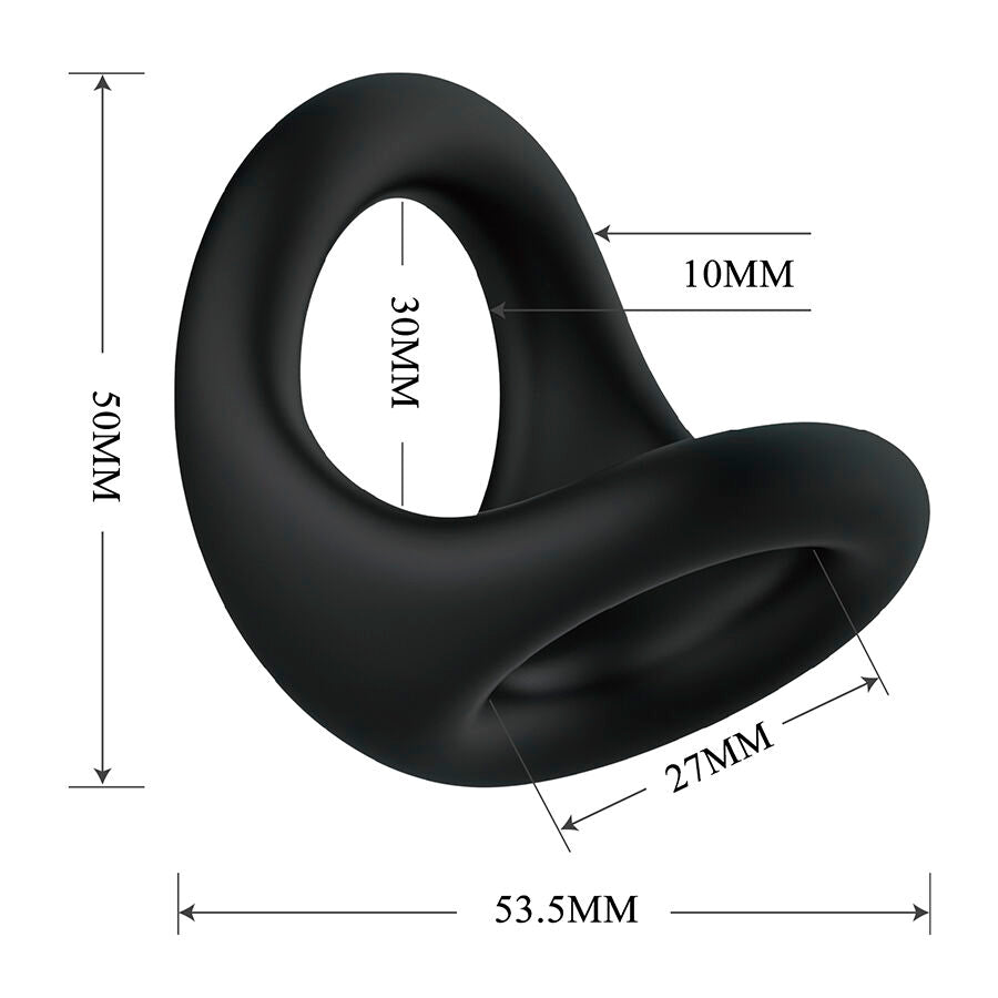 CRAZY BULL - NESTOR ANNEAU ERGONOMIQUE POUR PÉNIS ET TESTICULES