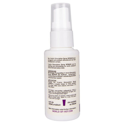 HOT - V-ACTIV SPRAY STIMULANT POUR FEMME 50 ML
